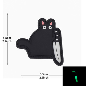 Accesorios de Moda para Bolsos con Diseño de Gato en 3D, Resistentes al Agua, Ecológicos, Lindos y Creativos, en Existencia - Product Image 6