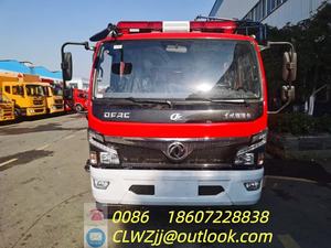 Nuevo Camión Cisterna de Agua Dongfeng DFAC 4x2 Diésel de 5 Toneladas, Camión de Bomberos con Capacidad de 5001-7000L y Transmisión Manual - Product Image 4