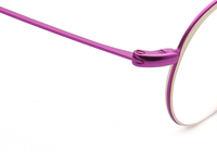 Montura de Gafas Metálicas Vintage TOP02, Montura Óptica Ultraligera y Cómoda, Gafas Casuales de Negocios