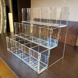 Nhà máy tùy chỉnh Acrylic tủ đứng hiển thị giá plexiglass Cube cho đồ trang sức và hàng hóa khác trình bày triển lãm hoặc bán - Product Image 2