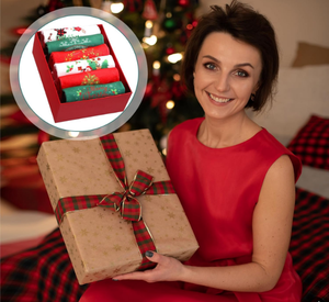 Nouvelle décoration de Noël brodé essuie-mains Père Noël Renne Bonhomme de neige Arbre de Noël Serviettes à vaisselle Serviettes de bain en tissu - Product Image 3