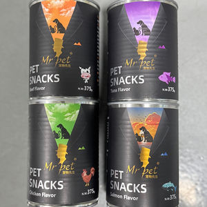 Venta al por Mayor de Fábrica, Alimento Húmedo para Gatos con Alto Contenido de Proteína, Sabores a Pollo/Carne de Res/Salmón/Atún para Gatos y Perros, OEM ODM - Product Image 4