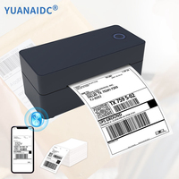 Imprimante d'étiquettes thermiques Bluetooth mini la plus récente, 4x6 pouces, petite imprimante d'étiquettes d'expédition compatible avec iPhone, Android, Mac, Windows