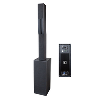 Système de sonorisation à colonne avec haut-parleur à néodyme 4 ohms et support