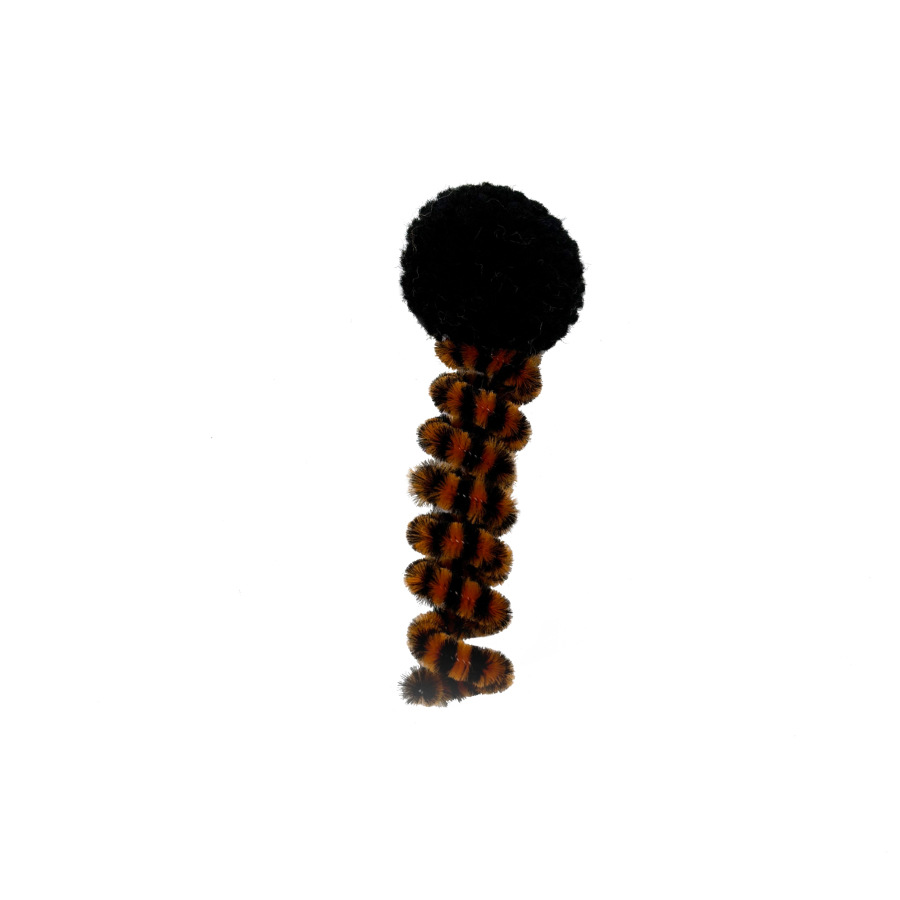 Boule de poils noire 2