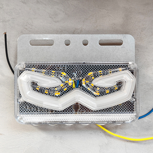 Xe tải bên ánh sáng hổ phách màu đỏ trắng màu xanh màu xanh lá cây không thấm nước giải phóng mặt bằng chỉ số 24V dẫn đèn flash đánh dấu đèn - Product Image 4