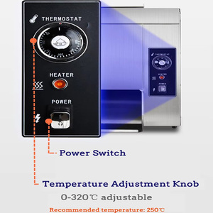 Grille-pain électrique vertical Offre Spéciale Grille-pain <span class=keywords><strong>sandwich</strong></span> Machine à hamburger - Product Image 6