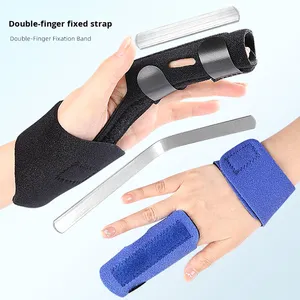 Ayarlanabilir tetik parmak iki parmak tam el bilek Brace destek tamam bez kompozit Sbr doğrultma <span class=keywords><strong>Immobilizer</strong></span> - Product Image 5