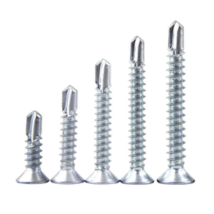 Bibo Yaente Factory 410 Stainless Steel M4.2 Countersunk Head Drill Tail <b>Screw</b> <b>Flat</b> Head Self-drilling Self-tapping <b>Screw</b> Metric - Product Image 1