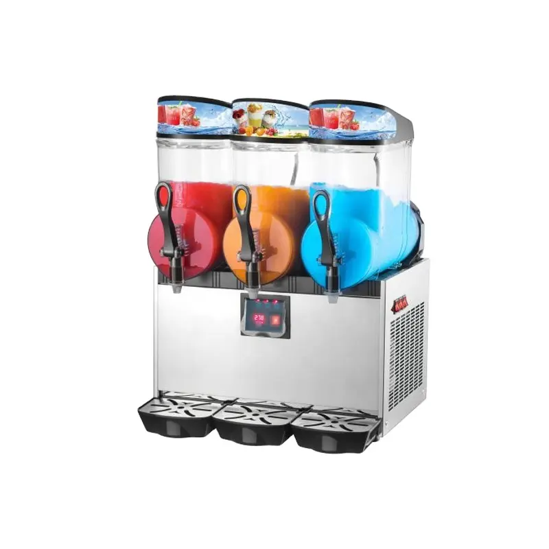 MEHEN MSC-3 3 bowl Frozen Drink Slush Machine For Commercial sale commercial slush machine factory