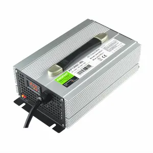 金盘液晶显示屏1200瓦定制电池充电器铅酸KC CE PCE CB 48V 72v锂Lifepo4过压保护