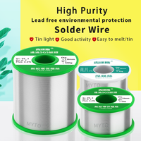 Kawat Timah Solder Berkualitas Baik Myto 63/37% Harga Pabrik Penjualan Langsung 500g Kawat Timah Timbal untuk Solder