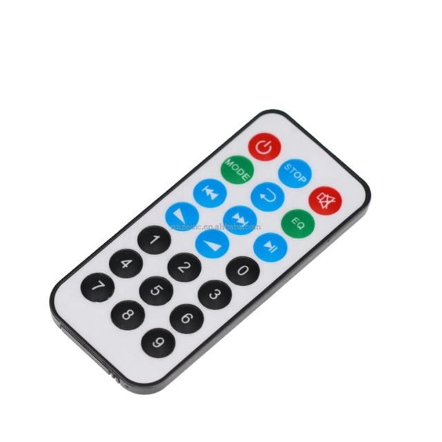 Mini 21 Key Infrared Remote Control 21 Keys MCU Car Remote Control MP3 Decoder Board IR Remote Controller