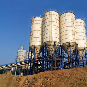 120m3/h hzs Belt Type Mobile Ready Mix Concrete Batching Plant in the Philippines - Product Image 1