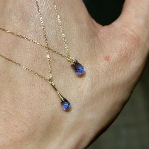 Collar de Plata de Ley S925 con Colgante y Dije de Corazón de Diamante Azul Glaciar Desolado, con Cadena de Lujo Ligero para Uso Diario - Product Image 1