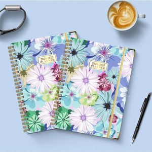 Custom Design Printing Event Student <b>Journal</b> Notebook Thermal Binding Daily Weekly Monthly Agenda Planner 2024 Hardcover Gift - Product Image 2