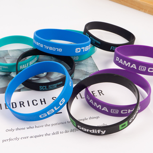 로고 맞춤 제작 승화 실리콘 팔찌, 스포츠 십대 대학 미식축구팀용 실리콘 손목 밴드 - Product Image 2