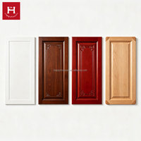 Portes d'armoires de cuisine en bois massif de chêne, style Shaker classique moderne, pour projets de villas et construction de maisons complètes