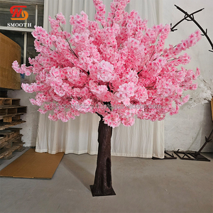 LEDA Pink Cherry Blossoms <b>Tree</b> Silk <b>Artificial</b> Flower <b>tree</b> for Wedding Valentine's Day & Birthday - Product Image 4
