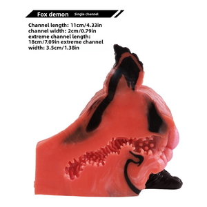 Heißer Künstlicher Tier 3D Silikon-<span class=keywords><strong>Masturbator</strong></span> in Vagina- und Po-Form, Silikonmodell, <span class=keywords><strong>OEM</strong></span> Erwachsenenprodukte, Sexy Spielzeug-Box für Männer - Product Image 6