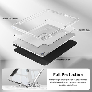Custodia per iPad Air 7a Generazione 11 Pollici M3 2025/ M2 2024 e Air 5a/4a Generazione 10.9 Pollici 2022/2020 con Porta Penna e Retro in Acrilico - Product Image 4
