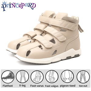 <span class=keywords><strong>Sandales</strong></span> orthopédiques pour enfants Princepard avec soutien de la cheville d'été chaussures correctives à bout fermé pour adolescents caractéristique respirante - Product Image 3