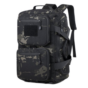 Sac à dos de voyage et de trajet quotidien personnalisé, tendance, imperméable, motif camouflage, antivol, en polyester, pour la randonnée en montagne - Product Image 2