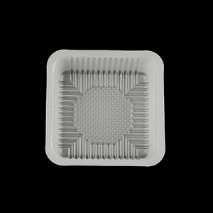 Bandejas de Plástico Desechables Personalizables, Material PP Blanco, Blíster para Envasado de Alimentos en Fábricas, Snacks, Papas Fritas, Galletas - Product Image 2