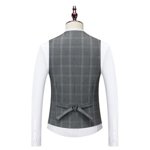 <span class=keywords><strong>2023</strong></span> chaqueta informal de negocios y boda para hombre, abrigo transpirable impermeable, traje de talla grande con chaleco y pantalones - Product Image 6