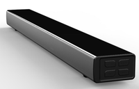 Barre de son TV 2.1 canaux Etistar avec subwoofer et télécommande pour systèmes home cinéma sans fil connectés pour ARC en plastique