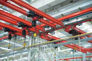 Para grúa aérea combinada flexible de motor de Servicio Ligero de 3 toneladas con altura de elevación de 12m y garantía de 1 año - Product Image 2