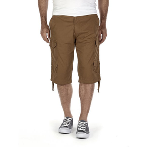 Shorts Cargo Décontractés Homme de Qualité Supérieure 100% Coton Confortables Tendance Ample Taille Élastique Personnalisable Taille XS Style Urbain - Product Image 4