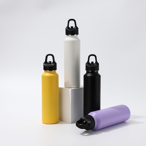 Bình giữ nhiệt bằng thép không gỉ 304 thông minh, sáng tạo, nắp xoay dễ dàng mở bằng một tay, lý tưởng cho đồ uống thể thao ngoài trời - Product Image 2