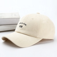 Proveedores de China nueva moda al por mayor personalizado papá sombrero y gorra de béisbol deportiva ala curva 6 paneles gorra con logotipo bordado