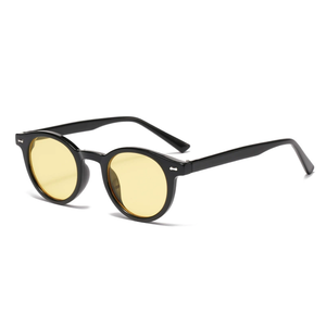 Gafas de Sol de Diseño de Marca de Lujo 2025, UV400, Montura Completa de PC, Color Degradado Dorado Carey, Personalizadas, Retro, Modernas, Unisex - Product Image 5