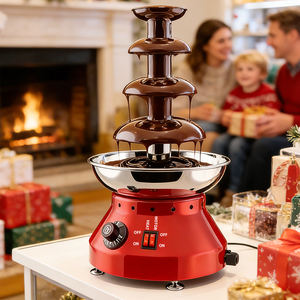 Fontaine à chocolat de mariage, machine à fontaine à chocolat multi-niveaux en acier inoxydable. - Product Image 4