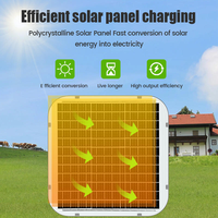 Lampadaire LED 500W d'extérieur étanche pour parking, éclairage de jardin à énergie solaire, vente en gros OEM usine