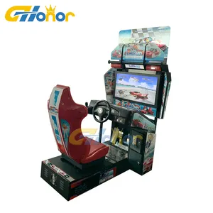 Simulador de condução clássico outrun hd, máquina de jogo outrun operada por moedas, tela de 32 polegadas de vídeo arcade machi