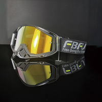Lunettes de sport coupe-vent pour hommes, modèle FB-LB de la marque FBFU, accessoires pour moto, en Spandex/Coton, transfert thermique