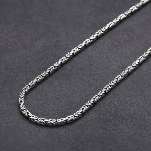 Collane in Argento S925 all'Ingrosso per Uomo e Donna, Gioielli in Argento Thai Retrò Personalizzati - Product Image 4