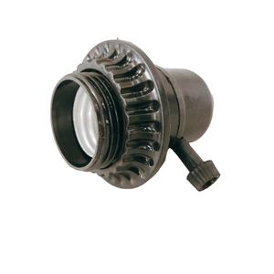 Vendita calda in bachelite nera porta lampada E27/E26 interruttore a vite stile lampada presa - Product Image 5