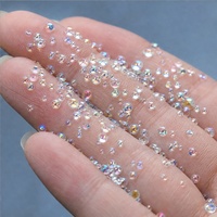 Perles irisées néon 3D effet bulle, tendance, pour décoration de verres à neige, gobelets et ongles