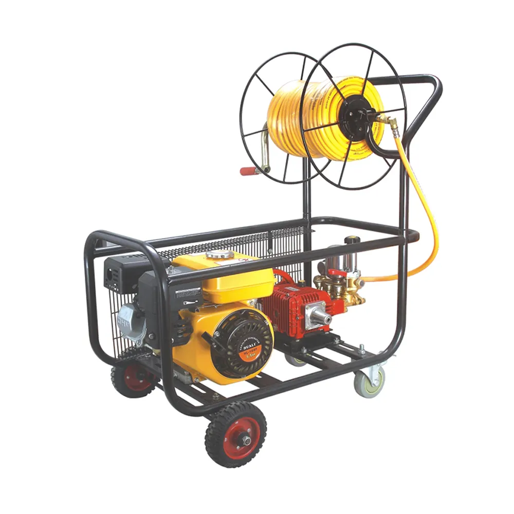 Best pesticide spray equipment electric power foot pump air blast pressurized orchard plant water sprayer