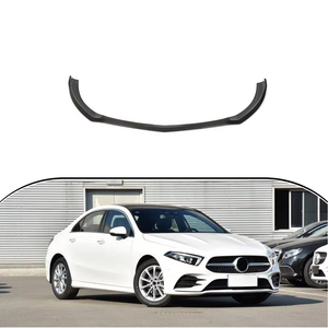 Lèvre avant en Fiber de carbone pour Mercedes Benz classe A W177 V177 A200 A220 <span class=keywords><strong>A250</strong></span> 2019-2020 - Product Image 1