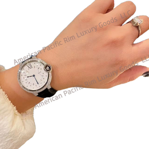 Reloj de Cuarzo para Mujer, Elegante y Sencillo, con Correa de Cuero y Acero Inoxidable, Batería de Larga Duración, Ideal para Mujeres de Negocios - Product Image 2