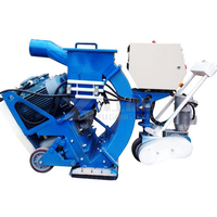 Machine de nettoyage et de texturation des surfaces en asphalte urbaines, avec conception anti-éclaboussures et fonction de sablage de chaussées