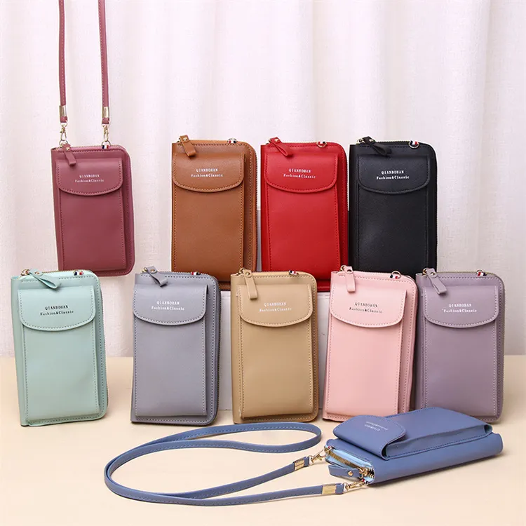 2023 बहु-कार्यात्मक बैग पट्टियाँ कंधे Crossbody गोफन बैग महिलाओं के लिए मोबाइल फोन बैग बटुआ