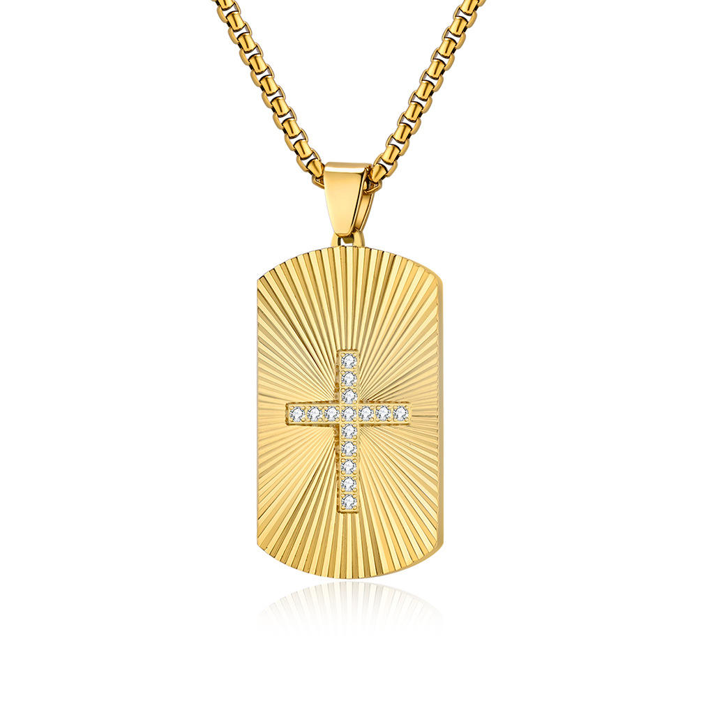 จี้เดี่ยวสีทองไม่มีโซ่