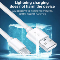 Cable DE DATOS USB de carga rápida de material TPE del fabricante para carga de teléfonos y computadoras