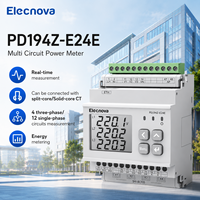 Compteur de puissance multicanal avec entrée CT 333mV pour la surveillance énergétique des usines intelligentes et les systèmes de facturation d'énergie